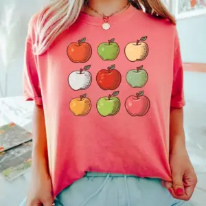 Comfort Colors Apple Garden Summer Vibes T-Shirt for Gardeners