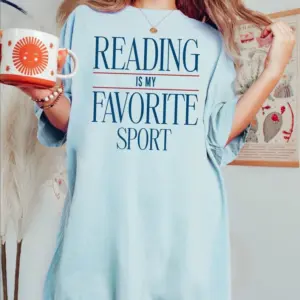 Comfort Colors Book Lover T-Shirt Reading Gift for Bookworms