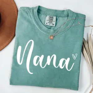 Comfort Colors Christmas Gift For Grandma The Cutest Nana T-Shirt