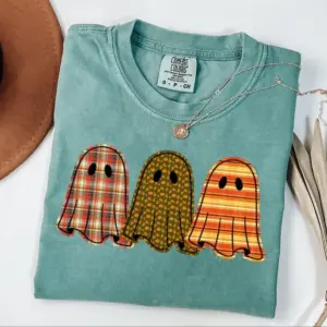 Comfort Colors Cute Ghost Halloween Shirt for the Spooky Season